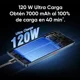 thumbnail image 5 of Realme GT 7 Teléfono Móvil 5G, 12GB 256GB Cámara 50MP OIS 120Hz Pantalla 6.78 Pulgadas Batería 7000 mAh Carga 120W, Versión México Negro, 5 of 8