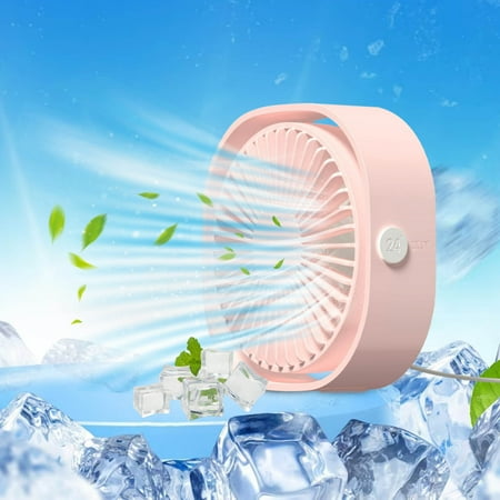

Ranliy 360 Degree Rotation Adjustment Office Computer Desktop Usb Fan Desktop Fan