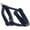 Black, variant on Jeffers Pet Reflective Hound Series Nylon Dog Harness, Black - 5/8"W
