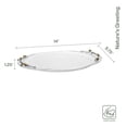 thumbnail image 2 of Fitz and Floyd Natures Greeting Clear Glass Tray, 2 of 5