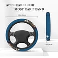 thumbnail image 4 of Bingfone Astronaut Runs Forward Steering Wheel Cover - Universal 15 Inches Car Steering Wheel Covers Grip Auto Internal Accessories, 4 of 6