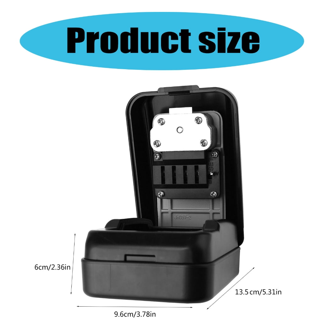 Heavy Duty Combination Key Lock Box for Secure Storage Outdoor Keysafe Surfing