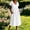 B_ White, variant on PRINxy Women's V Neck Short Sleeve Button Front Cotton Linen Shirt Dress with Pockets Loose Long Dress for Summer Daily Wear Vacation Black L