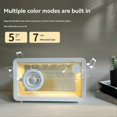 thumbnail image 1 of Colorful RGB Simple Desktop Small Speaker LED Atmosphere Light White, 1 of 5
