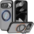 thumbnail image 1 of Compatible with Google Pixel 9/Pixel 9 Pro Case with 360° Magnetic Ring Stand [Compatible with Mag-Safe] Shockproof Translucent Phone Case for Google Pixel 9/Pixel 9 Pro 6.3", 1 of 7