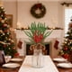 thumbnail image 4 of Esquejes de Agujas de Pino Navideñas Verdes con Frutos Rojos y Piñas | Ramas Artificiales Flexibles de 40 Cm | Textura Realista | Decoración Navideña Sin Mantenimiento para Coronas y Mesas Navideñas, 4 of 6