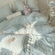 thumbnail image 4 of Juego de sábanas Juego de sábanas de tela cepillada Juego de sábanas de encaje Juego de sábanas de princesa Suministro de cama para el hogar Juego de sábanas suaves con ANGGREK Otros, 4 of 5