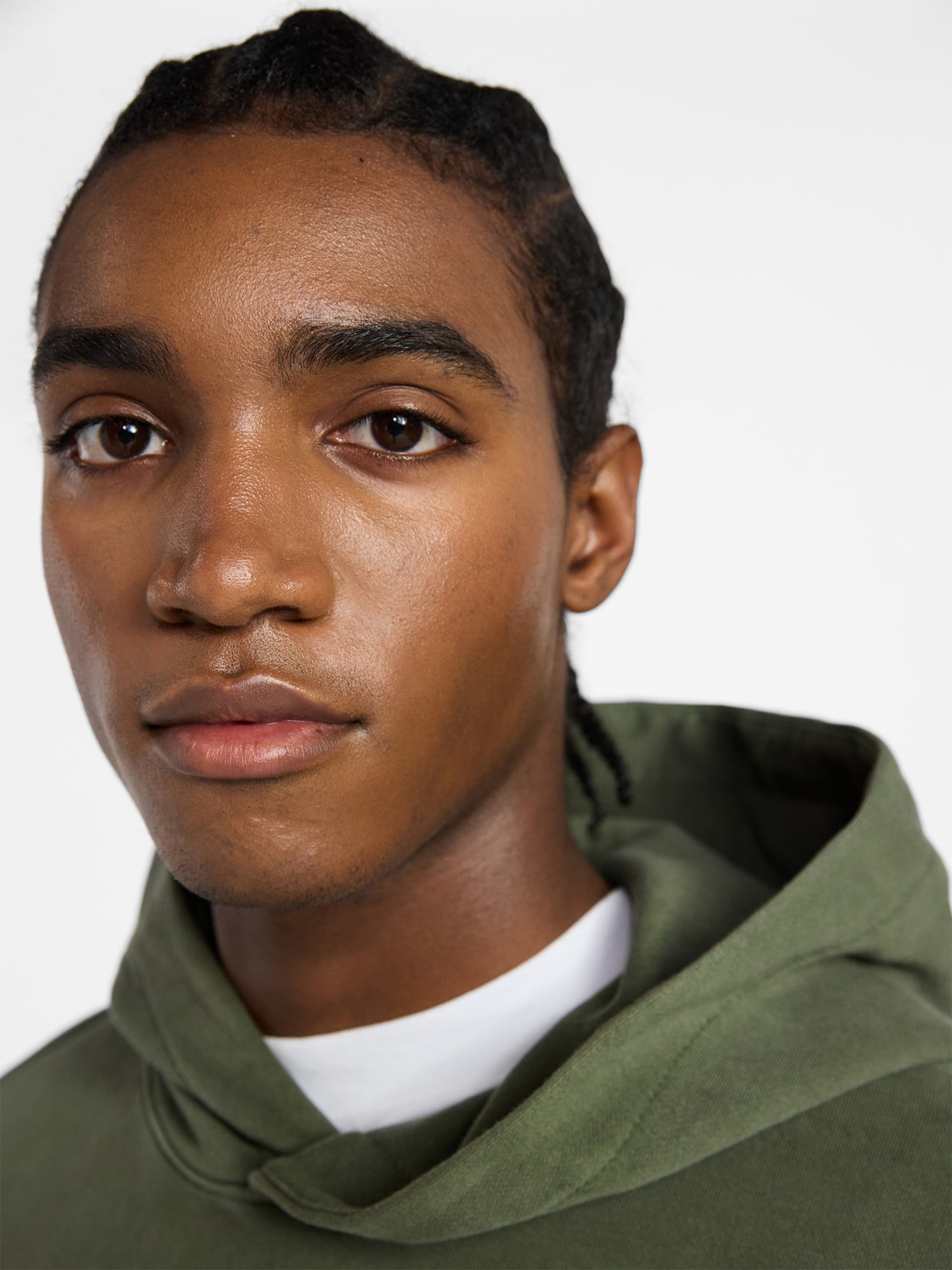 No Boundaries Oversized Hoodie with Long Sleeves, Men's XS-4XLT