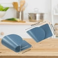 thumbnail image 2 of Under Cabinet Pot Lid Organizer, Universal Pot Lid Organization Rack for Large and Small Lids, Upgraded Powerful Traceless Adhesive 4 Set, Pot Organizer Rack for Under Cabinet (Blue), 2 of 5