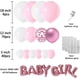thumbnail image 2 of Kit de arco de globo rosa, globos de oro rosa blanco rosa, globos de oro rosa 4D, arco de globo rojo plateado metálico para baby shower, boda, decoraciones de cumpleaños XianweiShao  9024719146164, 2 of 4