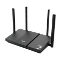 thumbnail image 1 of ASUS RT-BE50 Dual-band WiFi 7 (802.11be) Smart AiMesh Extendable Router, 3600 Mbps, 2.5G port, Up to 3 SSIDs for IoT Devices, Parental Controls & VPNs, 1 of 5