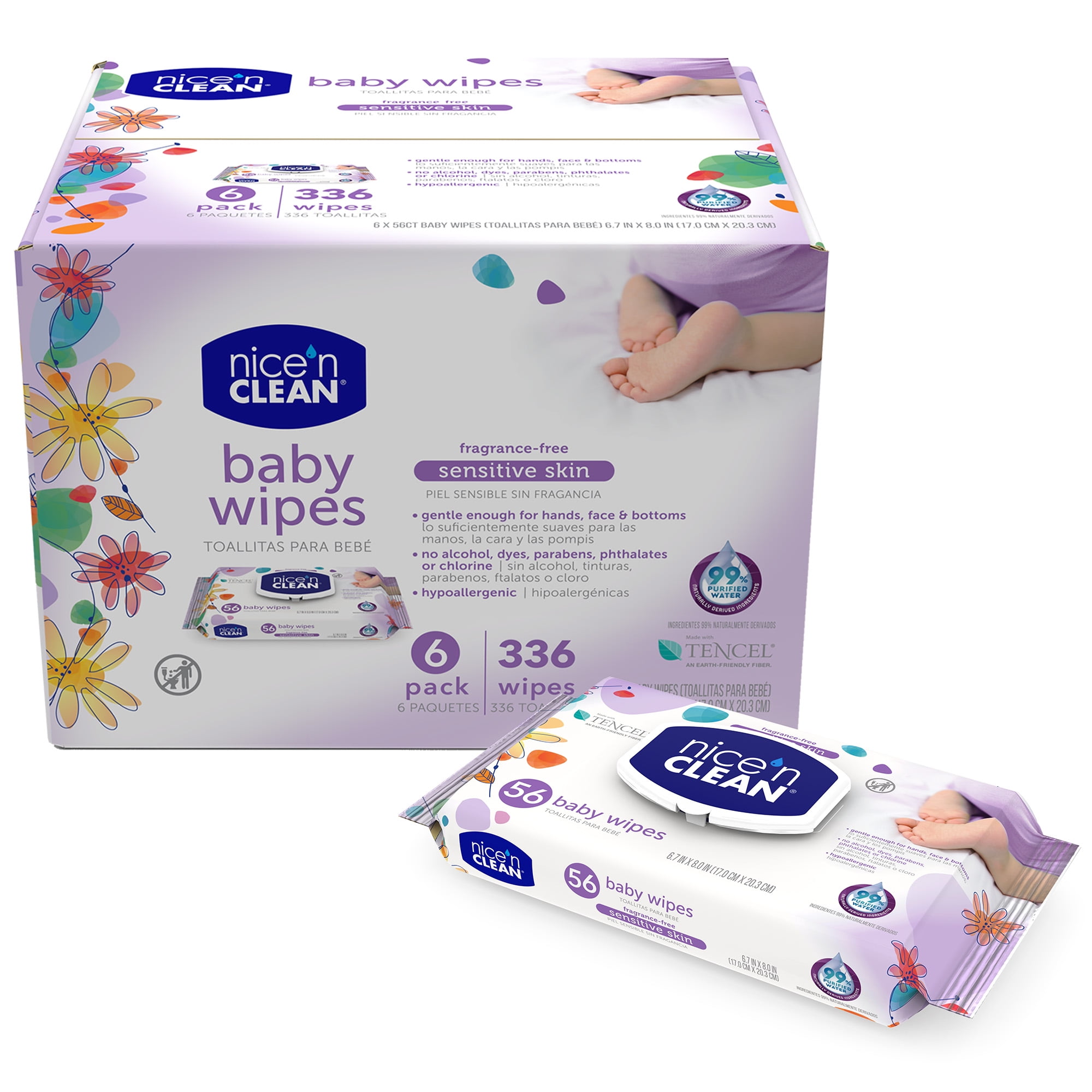 nice and clean baby wipes