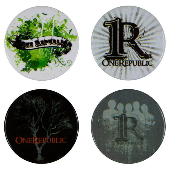 OneRepublic - 4-Piece Button Set