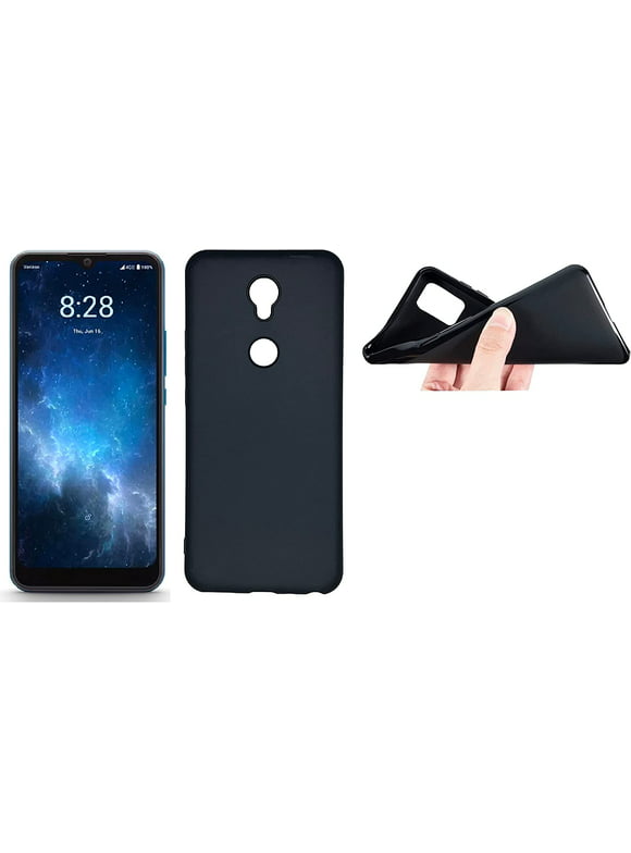 Compatible for Sharp Rouvo V FIH STTM21VAPP TPU 1-Piece Cover Phone Case - Black