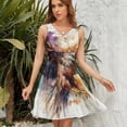 thumbnail image 7 of A Powerful Eagle (3) Sleeveless Dress Women Summer Evening Dresses Ladies Sundress, 7 of 7