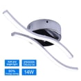 thumbnail image 1 of Billuyoard Lámpara de techo Led Lámpara de techo con forma bifurcada Luces colgantes LED minimalistas modernas 14W 2 tiras LED Iluminación y accesorios No.2 Billuyoard HA026183-02, 1 of 1