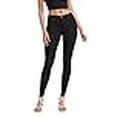 thumbnail image 2 of Hybrid & Company Jeans en Denim Extensible pour Femmes P37375SK Noir 11, 2 of 4