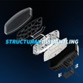 thumbnail image 3 of BUYISI 10 Inch Led Light 24V Trailer Light Adverse Weather Conditions 3535 LED Chips 50000 Hours Lifespan IP67 Waterproof, 3 of 8