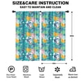 thumbnail image 2 of 2 Panels Cartoon Movie Print Pattern Nursery Curtains for Cartoon Lovers,Boys Girls Kids Cartoon Window Drapes for Living Bedroom Playroom Room Decor Rod Pocket 42x84 Inch, 2 of 5