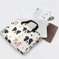 thumbnail image 5 of 16" Laptop Briefcase for Work Travel Laptop Shoulder Bag Carrying Handbag Laptop Case Dog Head and Paw Prints, 5 of 8