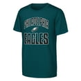 thumbnail image 2 of Youth Outerstuff  Midnight Green Philadelphia Eagles Never Quit 2-Pack T-Shirt Set, 2 of 3