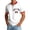 White, variant on Graphic Casual Tee for Everyday Wear - Men’s T Shirt with Patriotic Canada Maple Leaf Print and Comfortable Blend Top