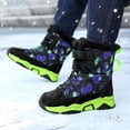 thumbnail image 6 of Stepedia Kids Snow Boots for Boys Winter Outdoor Boots Waterproof with Faux Fur Lined, 6 of 7