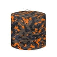 thumbnail image 2 of Xoenoiee Orange Camo Pattern Kitchen Appliance Dust Cover with Pockets, Electric Pressure Cooker Cover Compatible with Crock Pot, Rice Cooker Cover Air Fryer Cover, 8 qt, 2 of 6
