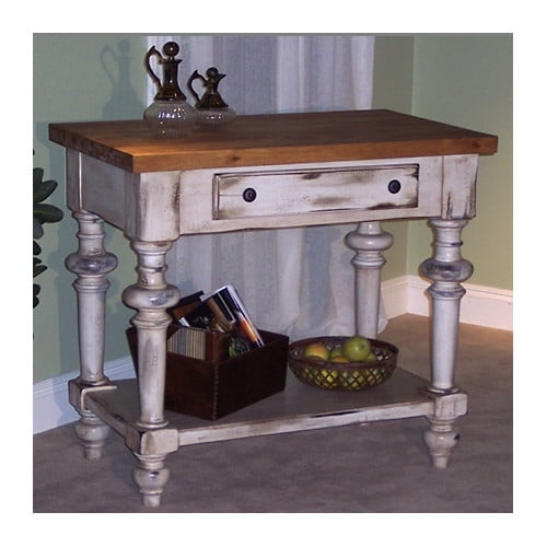Signature Kitchen Island With Butcher Block Top By Kaco Signature Kitchen Island With Butcher Block Top By Kaco
