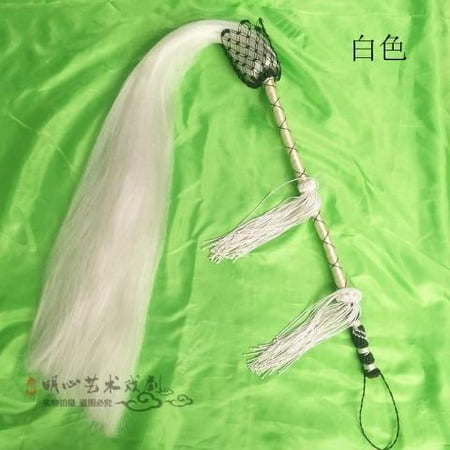 

NUOLUX Horsetail Whisk Decorative Taoist Whisk Chinese Stye Horsetail Whisk Household Wall Fly Whisk Ornament
