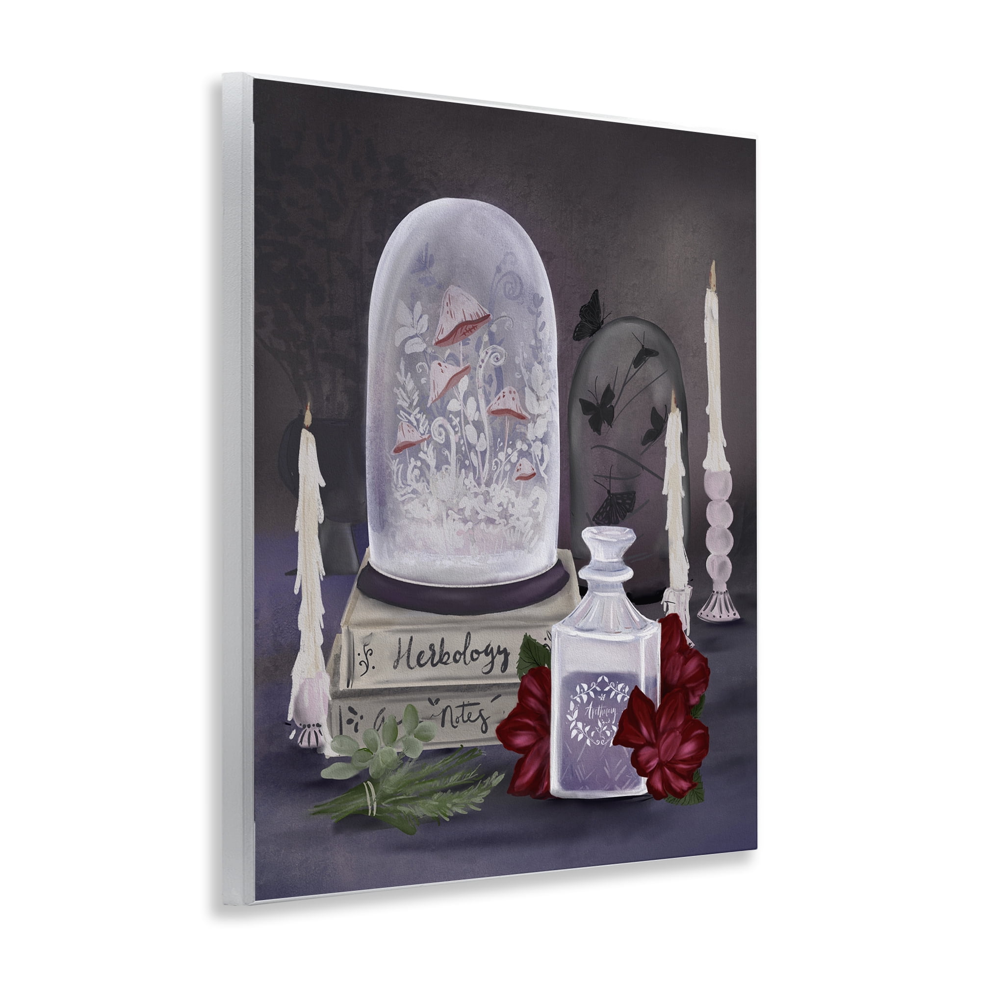 Stupell Industries Spooky Apothecary Vibes Wall Plaque Art, design by Adreane Fippinger