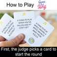 thumbnail image 2 of Game That Song 90'S Mix Expansion - 50 cartas nuevas - Juego de cartas musicales para adultos y adolescentes de la familia. ¡Diversión hilarante, adictiva y competitiva para noches de juegos!, 2 of 5