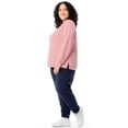 thumbnail image 6 of Terra & Sky Women's Plus Size Fleece Sweatshirt, Available in 1,2, and 3- Packs, Size 0X-4X, 6 of 12