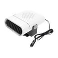 thumbnail image 1 of 12V 120W Portable Car Heater & Defroster, 360° Rotating Warm Air Blower with Fast Heating & Cooling Function, Plug-in Auto Fan for Windshield Defogging & Interior Temperature Control, 1 of 8