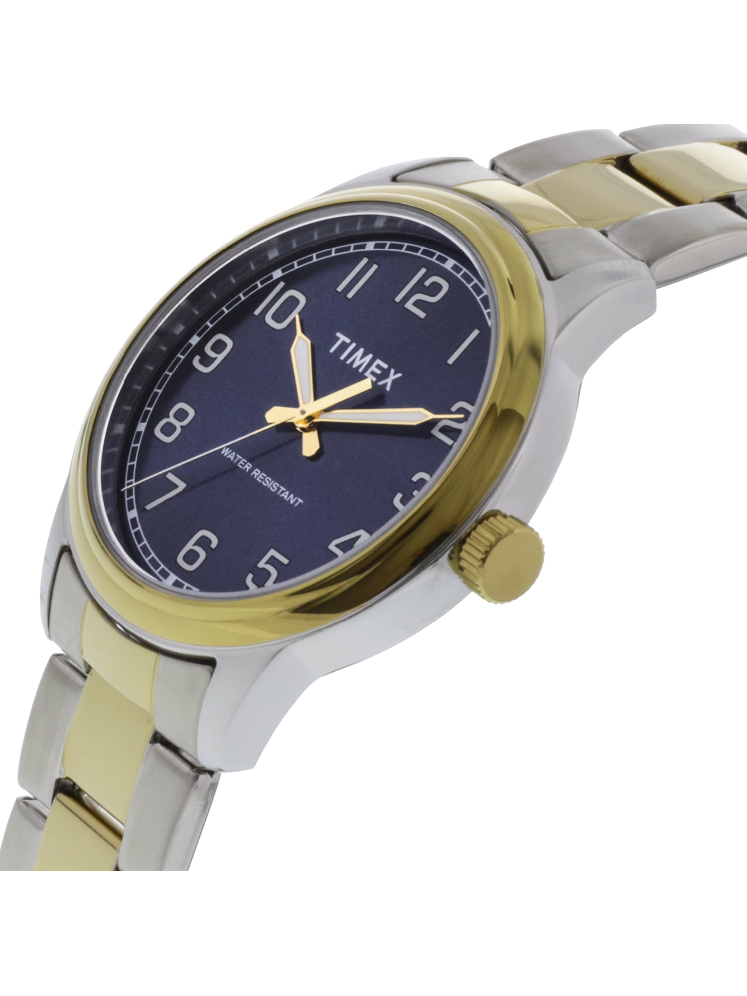 Timex Men's New England TW2R36600 Gold StainlessSteel Japanese Quartz