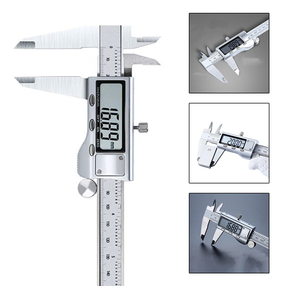 Precision Stainless Steel Electronic Digital Vernier Caliper - Accurate