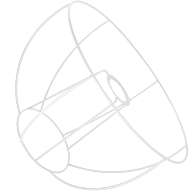 BESTYASH 1Set Sturdy Wire Lamp Shade Frame Cage for Diy Projects with Square Shape in 25x30cm Size