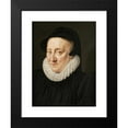 thumbnail image 2 of Adriaen Thomasz. Key 11x14 Black Modern Framed Museum Art Print Titled - Portrait of an Elderly Lady (1578), 2 of 5