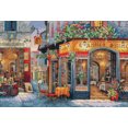 thumbnail image 2 of Dimensions Gold Collection Counted Cross Stitch Kit 16"X11"-European Bistro (16 Count) - 35224, 2 of 2