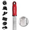 thumbnail image 2 of Microplane Premium Classic Zester Grater - Red, 2 of 6