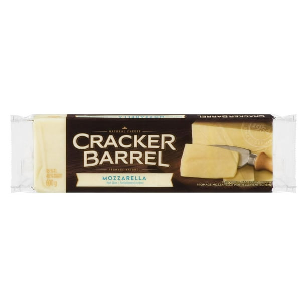 Cracker Barrel Part Skim Mozzarella Cheese, 600g Walmart.ca