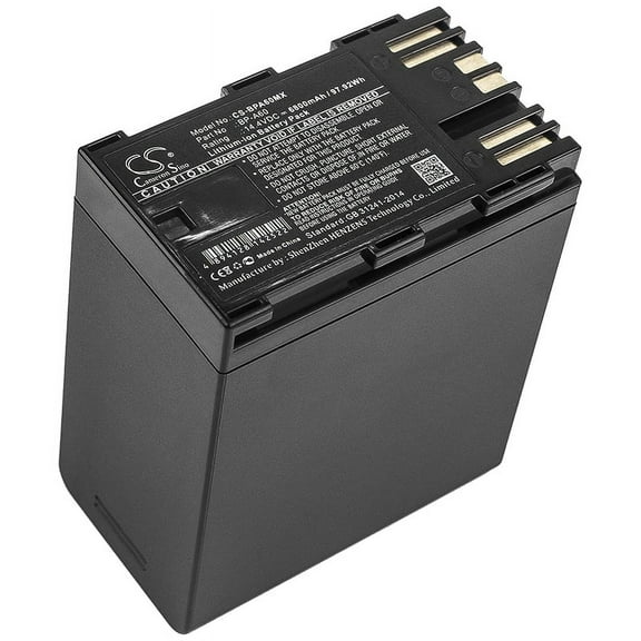Battery for Canon C200B C300 Mark II XF705 CA-CP200L EOS C200 PL BP-A60 6800mAh
