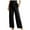 Black, variant on SIYUDAN Womens Trousers Womens Pants Casual Light BlueAdult Work Pants For Women Women Lounge Pants Women Trousers High Waisted With Pockets Fall Pants For Women 2025