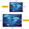 thumbnail image 4 of FREEAMG Glowing Jellyfish 1000 Piece Large Jigsaw Puzzle for Adults - Game Interesting Toys - Hand Made Puzzles Personalized Gift, 4 of 7