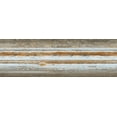 thumbnail image 2 of NASA 14x7 Gold Ornate Wood Framed with Double Matting Museum Art Print Titled - Map of Jupiter from Cassini Mission, 2 of 4
