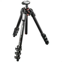 Manfrotto MT055CXPRO4 055 Carbon Fiber 4-Section Tripod with Horizontal Column (Black)