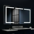 thumbnail image 3 of Boost-M2 60" W x 32" H LED Lighted Bathroom Medicine Cabinet with Mirror Recessed or Surface led Medicine Cabinet, 3 of 18