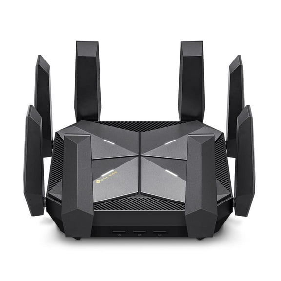 Restored TP-Link AXE16000 Quad-Band WiFi 6E Router (Archer AXE300) Dual 10Gb Ports Wireless Internet (Refurbished)