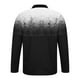 thumbnail image 5 of Blusa y camisa de manga larga con cuello vuelto para hombre, informal, estampada, con botones, de poliéster, 5 of 6