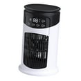 thumbnail image 3 of Aire acondicionado portátil, ventilador USB, espacio personal con luz, humidificador pequeño, aire evaporativo para escritorio, habitación, hogar., 3 of 9
